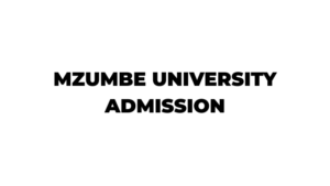 Mzumbe (MU) Online Admissions System 2026–2027